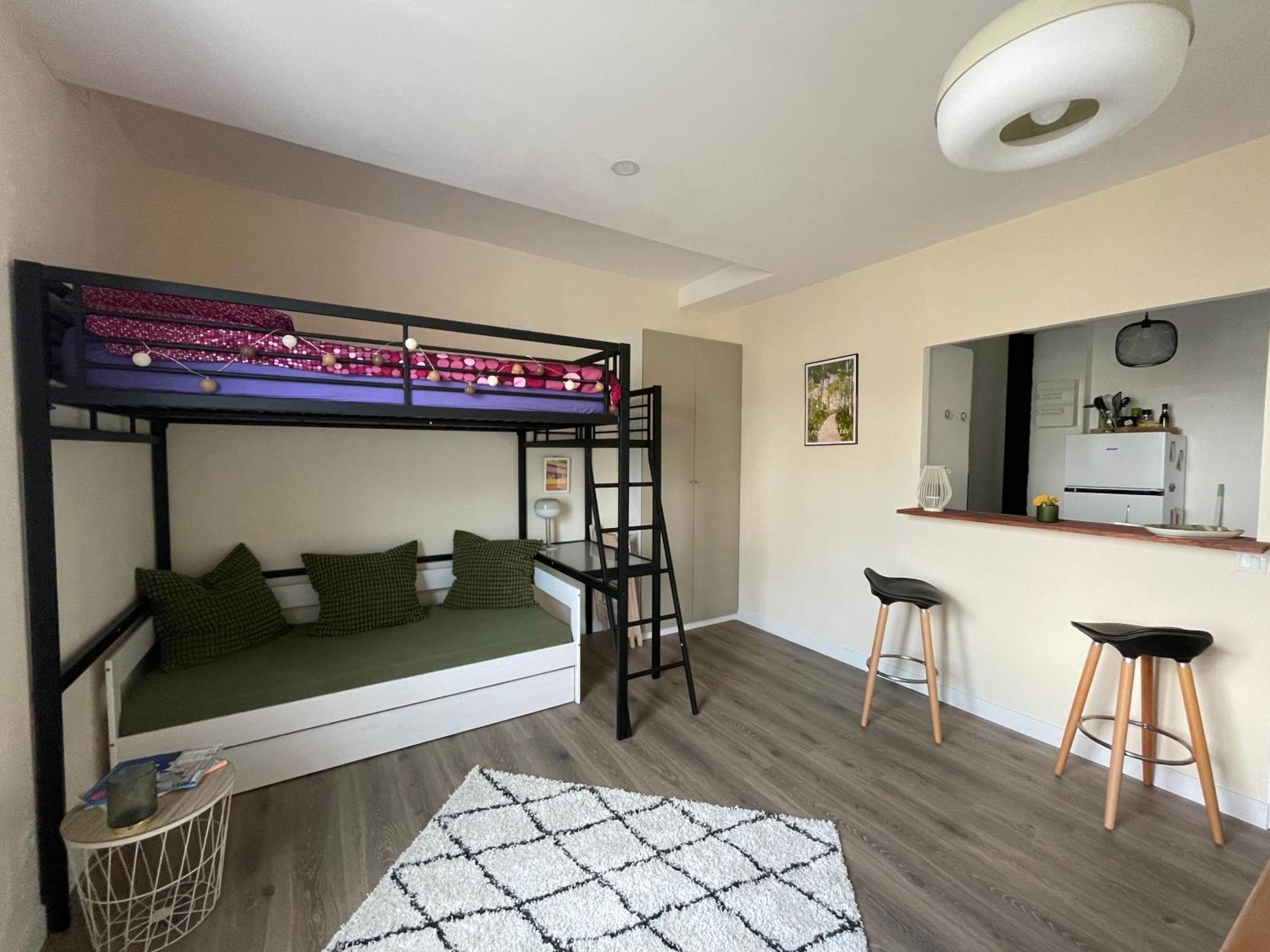 Studio 4 Emplacement Ideal Entre Chateau Et Centre Fontainebleau Exterior photo